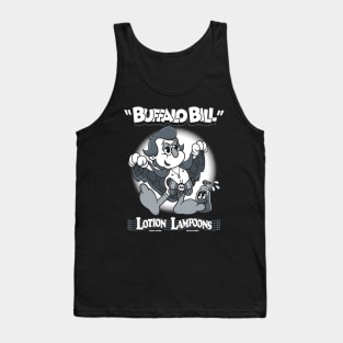 Buffalo Bill Lotion Lampoons - Vintage Cartoon - Creepy Cute Horror Tank Top